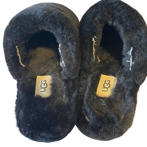 UGG Fluff Slides Slippers Size 5 - Picture 3 of 6